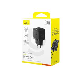 Baseus Palm USB C Ladegerät 30W EU schwarz