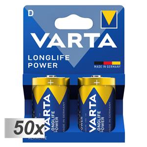 50x2 Varta Longlife Power Mono D LR 20   VPE Masterkarton