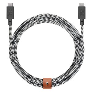 Native Union Belt Cable XL USB-C to USB-C 3m Zebra