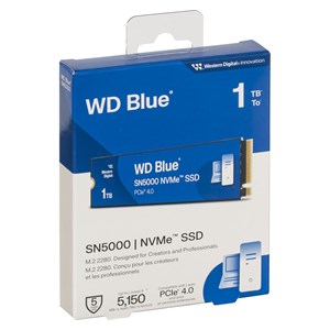 Western Digital Blue SSD  1TB M.2 2280 SN5000  WDS100T4B0E