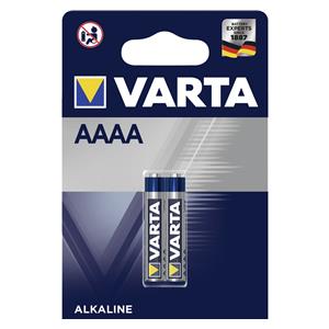 50x2 Varta Professional AAAA VPE Outer Box