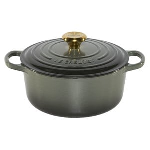 Le Creuset Signature Bräter rund 24 cm thyme