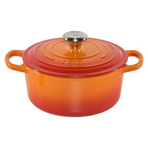 Le Creuset Signature Bräter round 18 cm volcanic