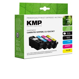 KMP Multipack replaces Canon PGI-525 /CLI-526 C /M /Y