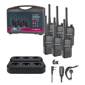 Albrecht Tectalk Worker 3 Koffer 6er Kofferset Handwerk