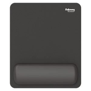 Fellowes Breyta Mousepad black with Wrist Support