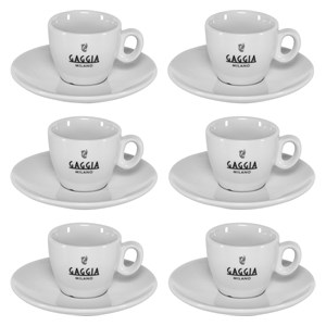 Gaggia Milano Espressotassen Set 6 Stück