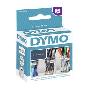 Dymo Multipurpose Labels 25 x 13 mm white 1000 pcs. 11353