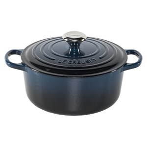 Le Creuset Signature Bräter rund 24 cm nuit
