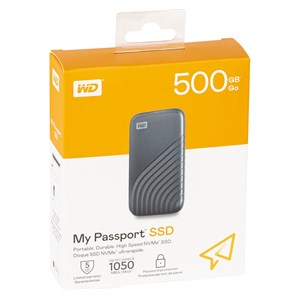 Western Digital MyPassport 500GB SSD SpaceGrey WDBAGF5000AGY-WESN