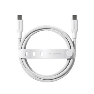 PanzerGlass empower 60W USB-C to USB-C Cable USB 2.0 2M White