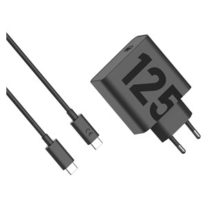 Motorola TurboPower 125W Charger USB-PD 3.0 GaNFast + USB-C Kabel