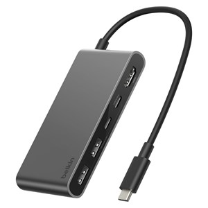 Belkin CONNECT USB-C 5-in-1 mit Dual USB-C Ports,si. AVC022hqSGY