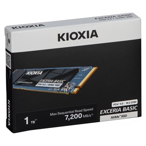 KIOXIA EXCERIA BASIC NVMe 1TB M.2 2280 PCIe 4.0 LSF10Z001TG8