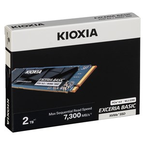 KIOXIA EXCERIA BASIC NVMe 2TB M.2 2280 PCIe 4.0 LSF10Z002T8