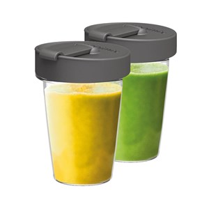 Magimix Saft Becher 400ml Doppelpack