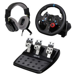 Logitech G29 Driving Force inkl Headset A10 Bundle