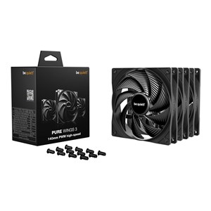 be quiet! Pure Wings 3 140mm PWM HS Gehäuselüfter 3-Pack