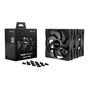 be quiet! Pure Wings 3 120mm PWM 3-Pack