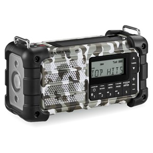 Sangean MMR-99 DAB+ Artic Camo Emergency /Hand Crank /Solar Radio