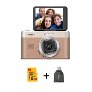 Kodak Pixpro C1 braun im Bundle