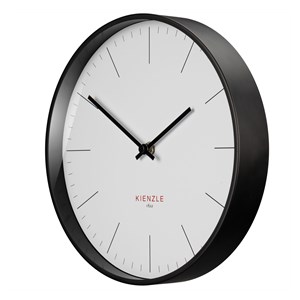KIENZLE DCF Funk-Wanduhr Modern weiß, 25 cm