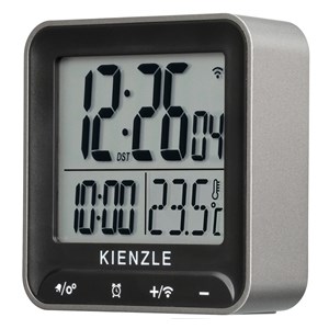 KIENZLE Digitaler Funkwecker Quadratisch