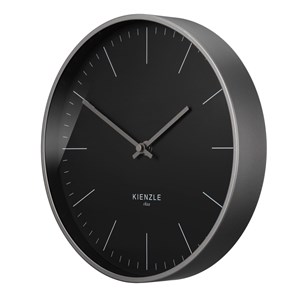 KIENZLE DCF Funk-Wanduhr Modern Anthrazit, 25 cm