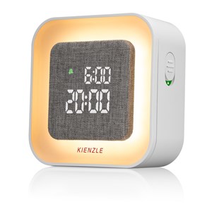 KIENZLE Wecker mit Beleuchtung quadratisch