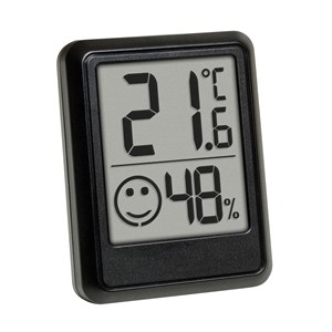 TFA 30.5060.01  schwarz Digitales Thermo-Hygrometer