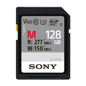 Sony SDXC M series SF-M128T 128GB UHS-II Class 10 U3 V60