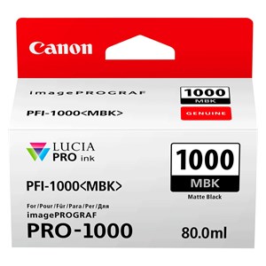 Canon PFI-1000 MBK matte black