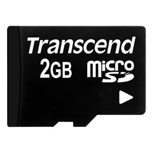 Transcend microSD 2GB + SD-Adapter