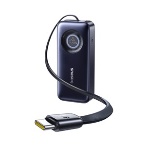 Baseus EnerCore CR11 Retractable 20000mAh 100W crni
