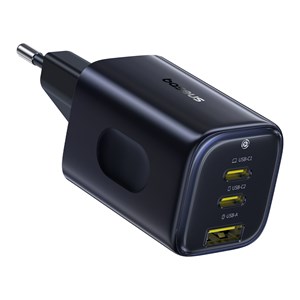 Baseus PicoGo AE11 Fast Charger 2C+U 67W EU Cosmic, Black