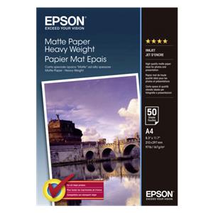 Epson Matte Paper Heavy Weight A4, 50 Sheet, 167g S041256 • ISPORUKA ODMAH