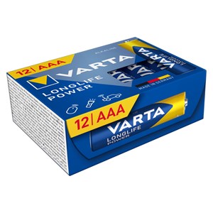 1x12 Varta Longlife Power AAA Cube