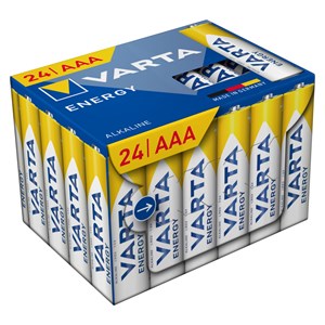 1x24 Varta Energy AAA Cube