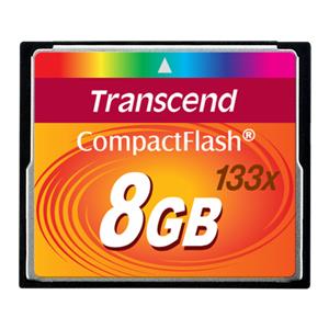 Transcend Compact Flash 8GB 133x