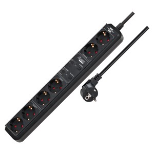 Brennenstuhl Eco-Line WIFI 6-fach Steckdosenleiste 1,5m