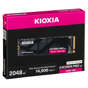KIOXIA EXCERIA PRO G2  2TB M.2 2280 PCIe 5.0 LVE10Z2T04G8