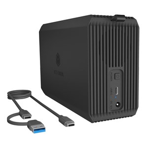 ICY BOX IB-RD3720-CU3 2-fach RAID Gehäuse 2,5 /3,5