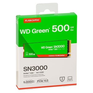 Western Digital Green SSD 500GB M.2 2280 PCI 4.0 SN3000