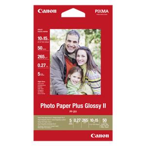 Canon PP-201 10x15 cm, 50 Sheet Photo Paper Plus Glossy II 265 g
