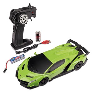 Carson 1:24 Lamborgh.Veneno 2,4G 100% RTR green