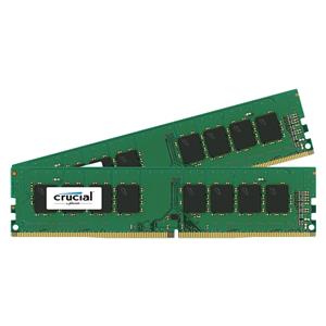 Crucial DDR4-2400 Kit       32GB 2x16GB UDIMM CL17 (8Gbit)