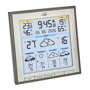 TFA TFA.me 35.8105.10 ID-08 WLAN Funk-Wetterstation  grau
