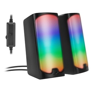 Speedlink TONOS RGB Gaming Stereo Speaker, black