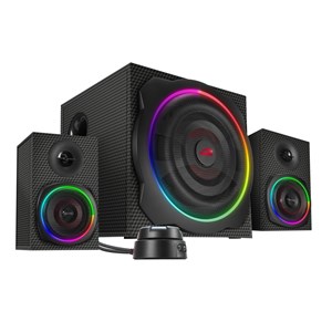 Speedlink GRAVITY CARBON RGB 2.1 Subwoofer System, black