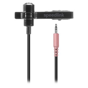 Speedlink SPES Clip-On Microphone, black